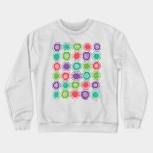 Hexagons Crewneck Sweatshirt